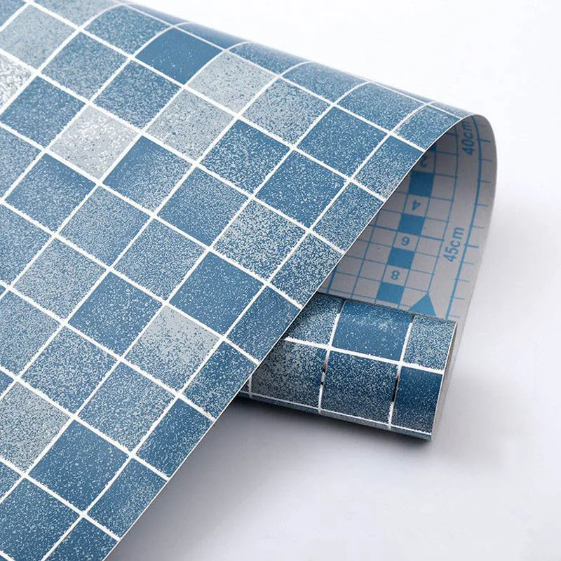Водостойкая Наклейка на стену самоклеящаяся мозаичная фольга с защитой от жира