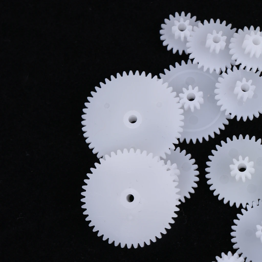 Высокое качество 19 шт Tyle пластиковые DIY Cog колеса Корона Червячные шестерни робот