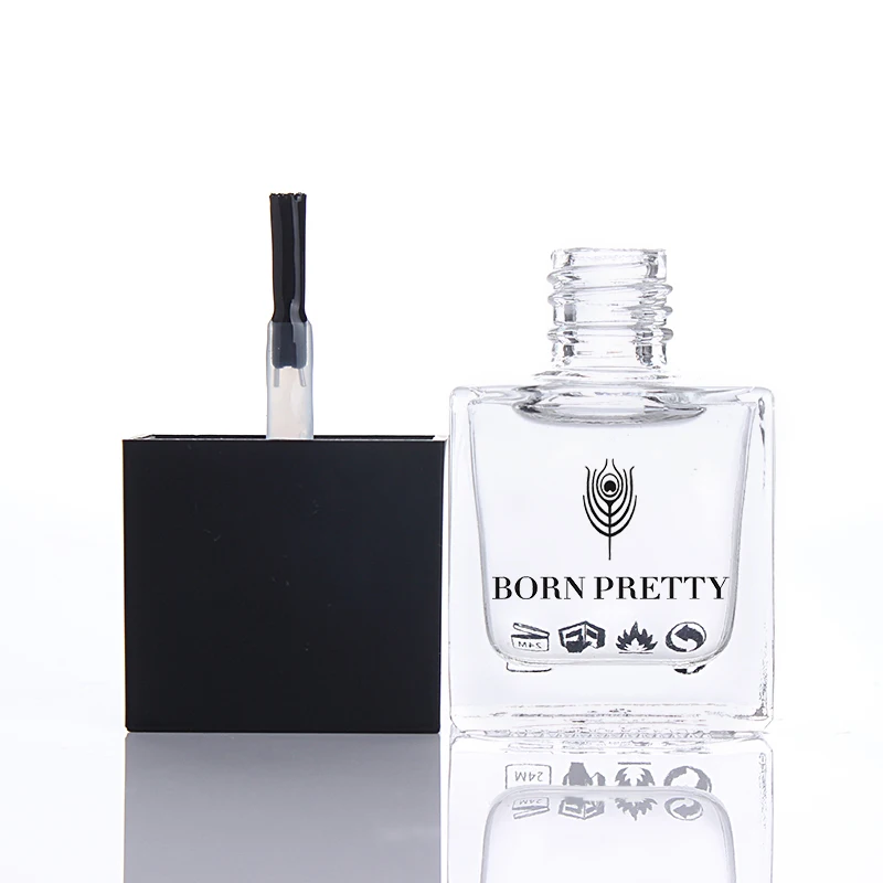 10 мл BORN PRETTY No Smudge верхнее покрытие для дизайна ногтей Штамповка Печать уход за