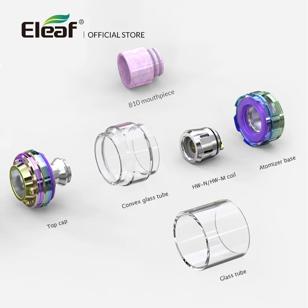 Оригинальный атомайзер Eleaf ELLO Duro 6 5 м/2 мл с HW-M 0.15 Ом/HW-N 0 2 Ом электронная сигарета |