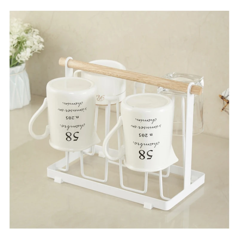Складная подставка для сушки Кухонное устройство хранения 6 чашек 1 шт.|drying rack|kitchen