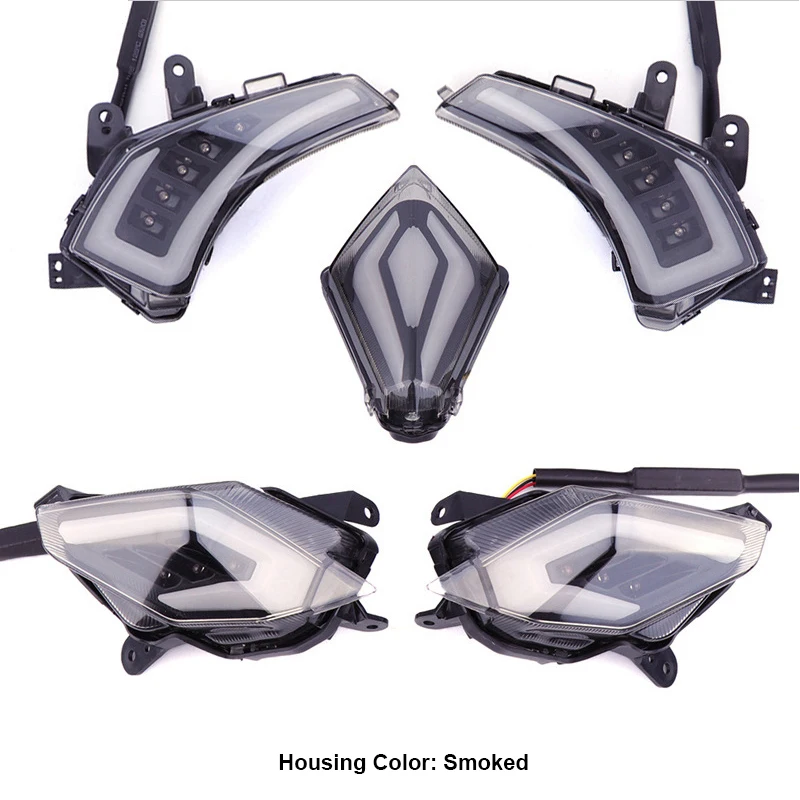KEMiMOTO для YAMAHA TMAX 530 2012 2013 Tmax530 задний тормозной светильник светодиодный задний передний указатель поворота