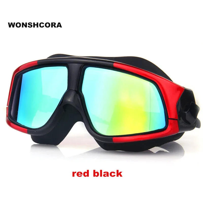 150 700 градусов очки для плавания с близорукостью плоские спортивные зеркальным