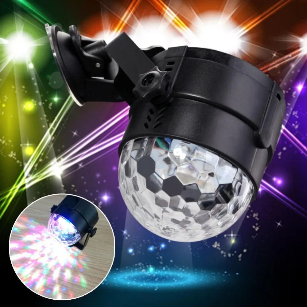 Голосовой активации световое шоу на сцене мини диско хрустальный магический шар