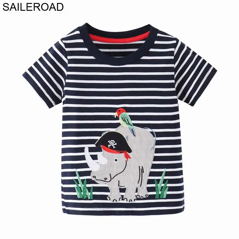 SAILEROAD 2-7Years Мода Камуфляж Цвет Детские Мальчики Топы Футболка Лето Дети Дети Мальчики Девочки Шорты Футболка Одежда - Цвет: 2698 Same picture