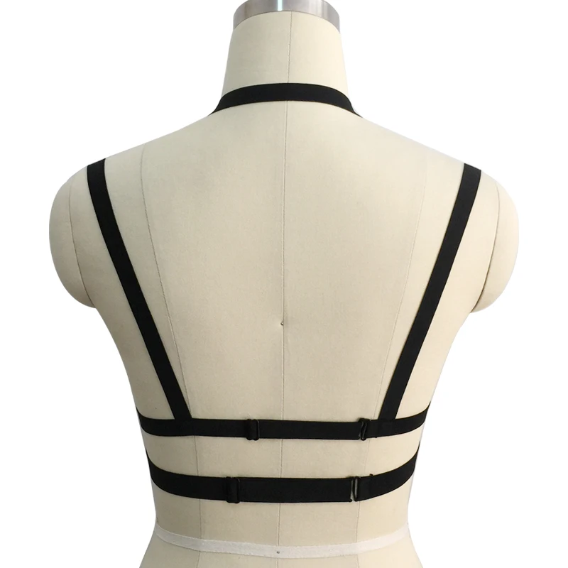 Rave одежда фестиваль Регулируемый клетка для тела жгут эластичных ремешков