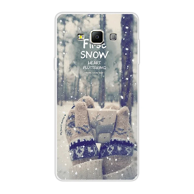 Для Samsung Galaxy A7 2015 силиконовый чехол для телефона прозрачный TPU 5 &quotдля роскошный с