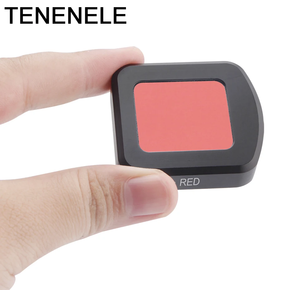 TENENELE Action Camera Filter For Sjcam SJ8 4K Pro/Plus/Air Yellow Color Camera Glass Filters on Waterproof Housing Accessories