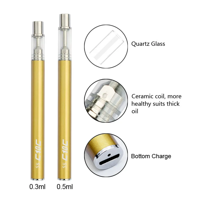 Оригинальный Mjtech 5s C10C для толстых масляные картриджи вейп керамические катушки