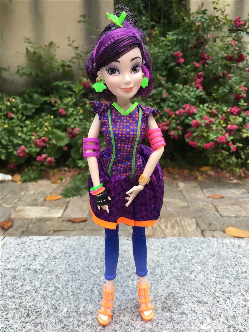 Disney Descendants неоновые огни шар 11 &quotMal Isle of the Lost Toy Doll Action Figure New No посылка|Куклы| |
