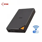 Портативный беспроводной внешний жесткий диск SSK, умный жесткий диск 1 ТБ, облачное хранилище, Wi-Fi, удаленный доступ, чехол для планшета, ноутбука, USB