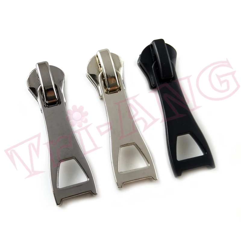 

20 шт./лот, слайдер на молнии с рисунком трапеции, 5 #, только для застежек-молний из смолы