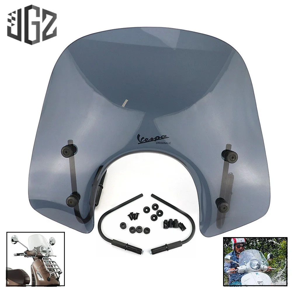 Экран на лобовое стекло для мотоцикла акриловый экран ветровое VESPA GTS 250 300