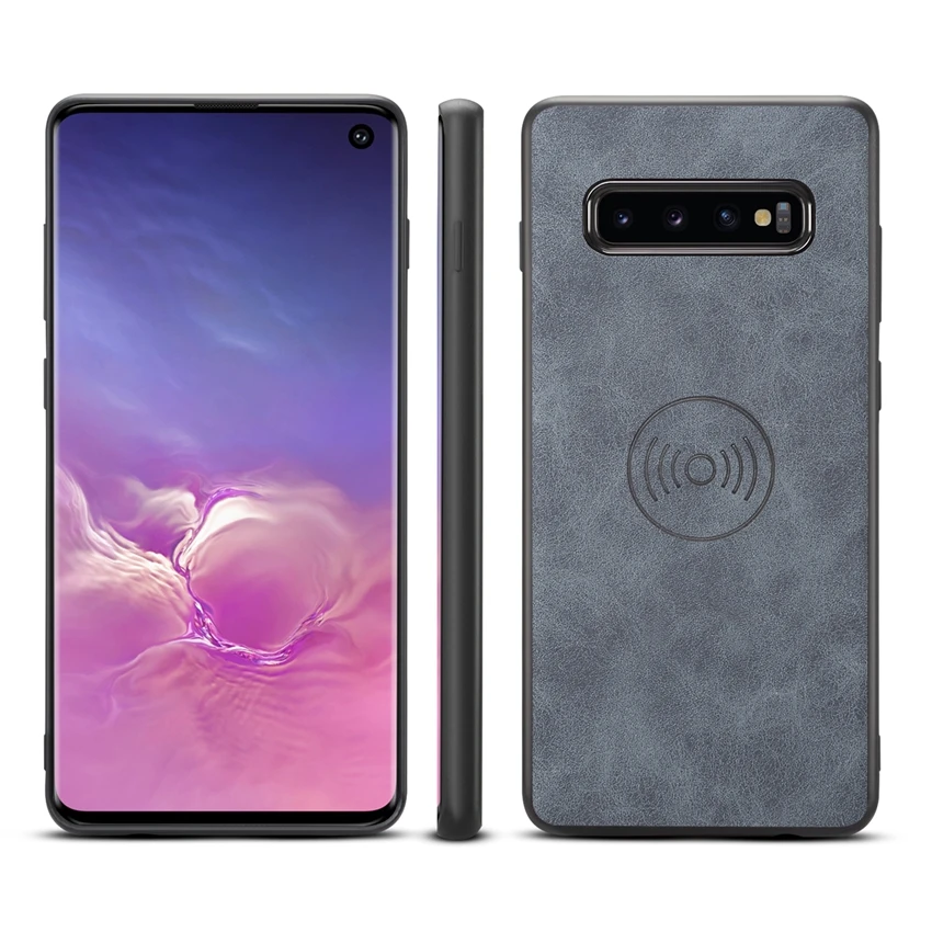 Кожаный чехол на магните для samsung Galaxy S10e 6,5 дюймов поглощения автомобильный подставка для держателя для samsung S10 6,1 дюймов S10 плюс 6,4 дюймов