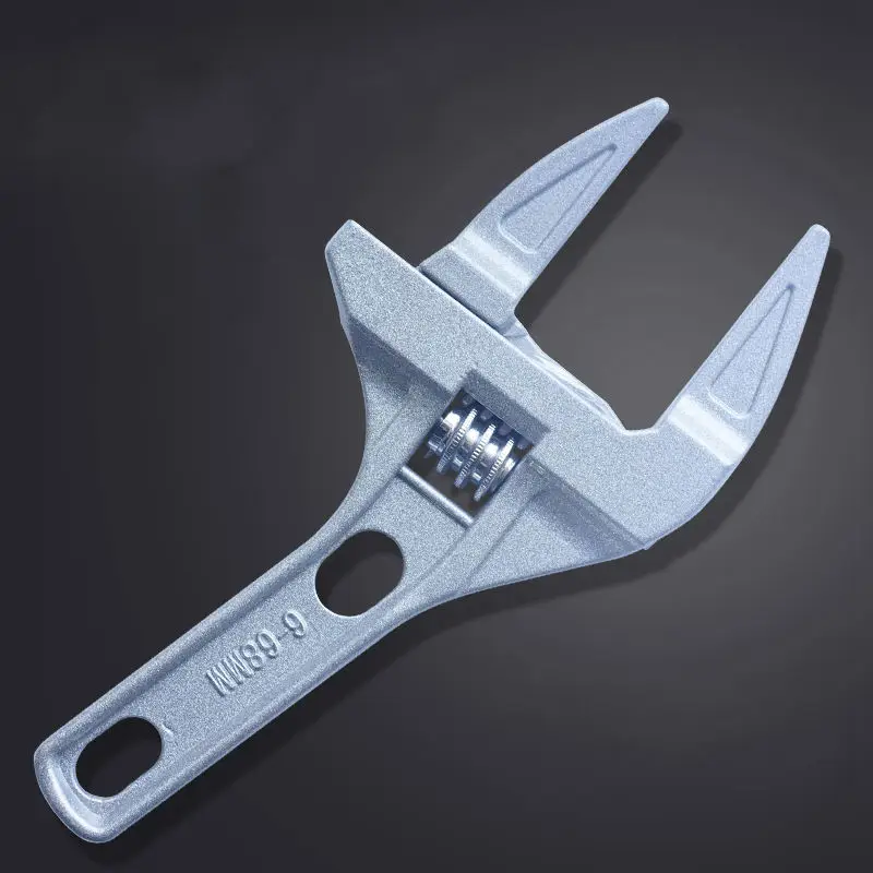

16-68mm Mini Adjustable Spanner Wrench Short Shank Large Openings Ultra-Thin