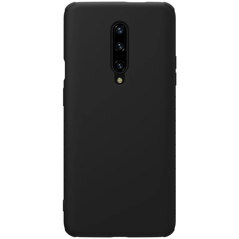 Черный Oneplus 7 Pro чехол Nillkin прорезиненный чехол из ТПУ One Plus 7 Pro силиконовый чехол для задней панели мягкий чехол для телефона Oneplus 7 Pro Nilkin чехол - Цвет: Черный