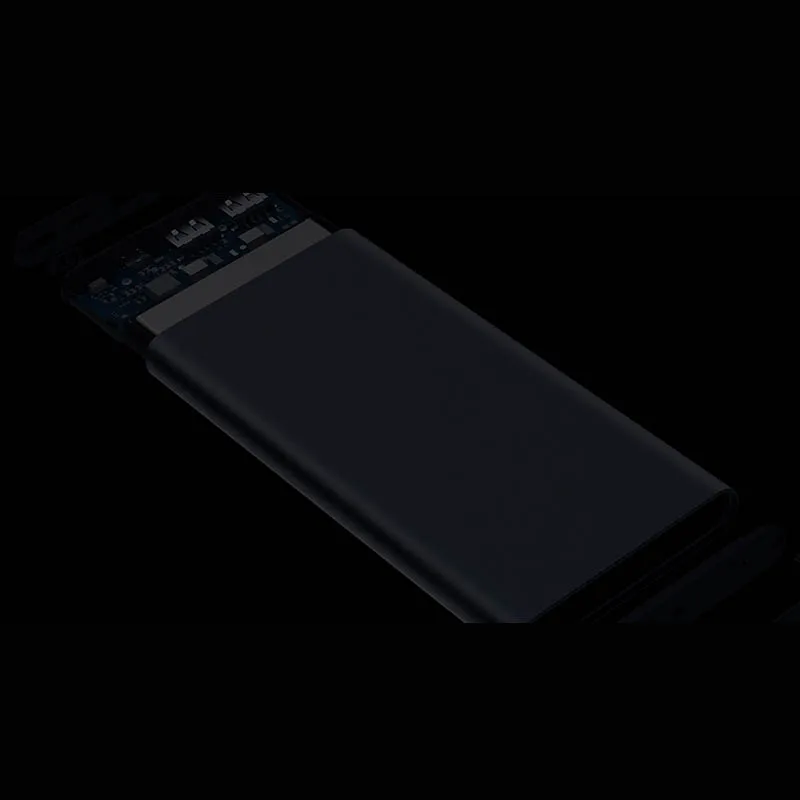 Оригинальный xiaomi Мощность bank 2 Mi 10000 mAh Quick Charge литий полимерный Внешняя батарея