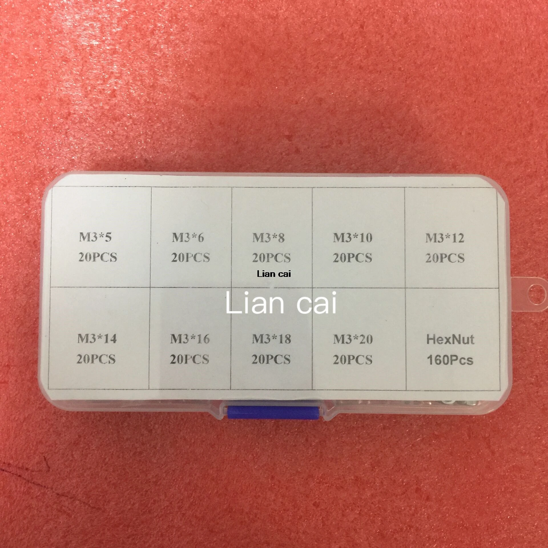 340 шт. шестигранные болты M3 (3 мм) из нержавеющей стали А2 ISO7380|socket screw|hexagon socket screwallen