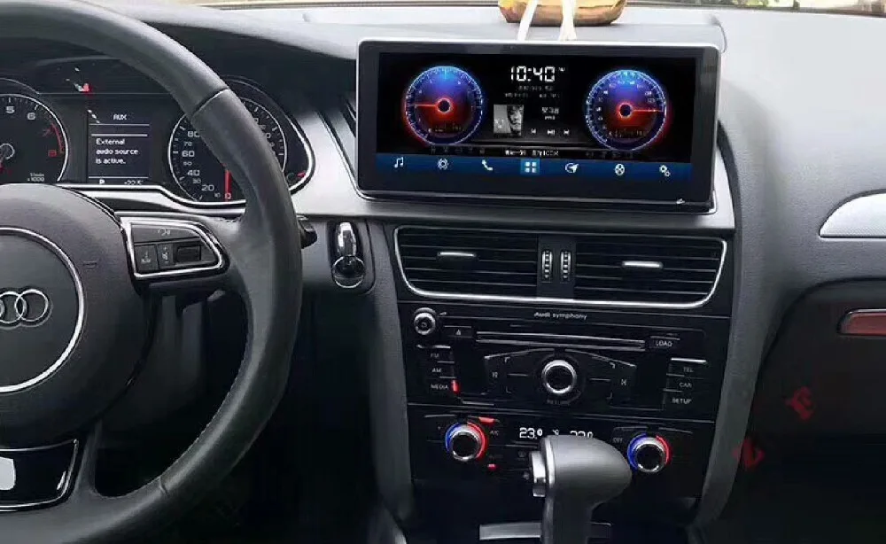 Мультимедийный плеер с радио стереозвуком и GPS навигацией для AUDI A4L 2017 2018 10 25 дюйма