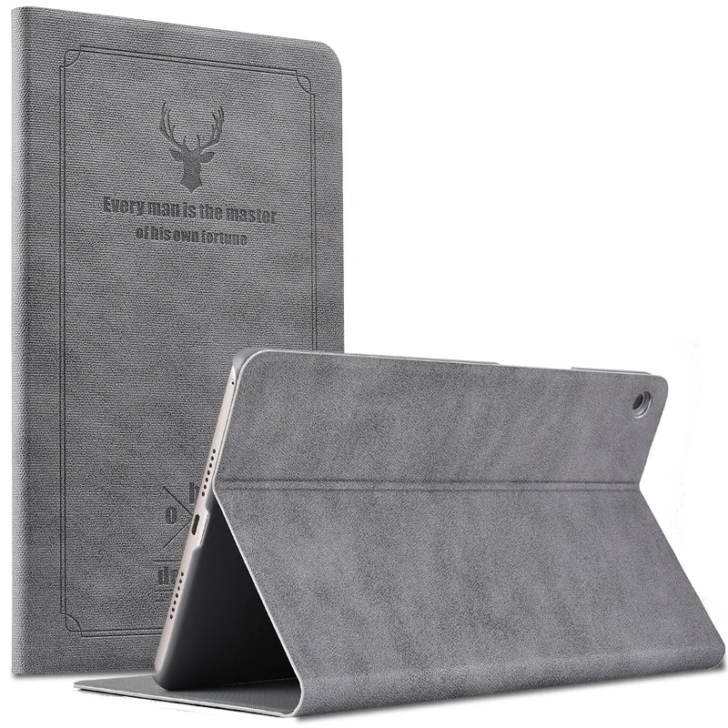 Smart Case For Xiaomi Mi Pad 4 8.0 inch Deer pattern PU leather Protective Cover flip folio funda coque magnet auto sleep wake | Компьютеры