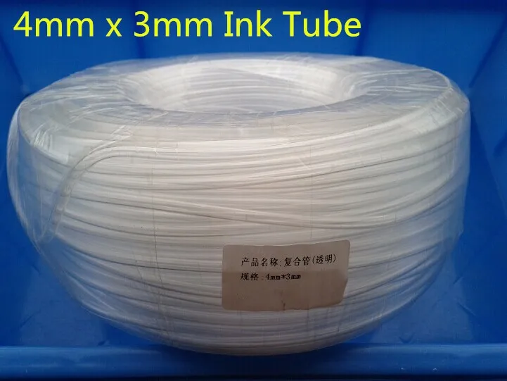 10 метров Roland ECO Сольвентная чернильная трубка 3 мм x 4 для VP 300/VP 540/XC 540/XJ 640/XJ 740/RS 640|ink
