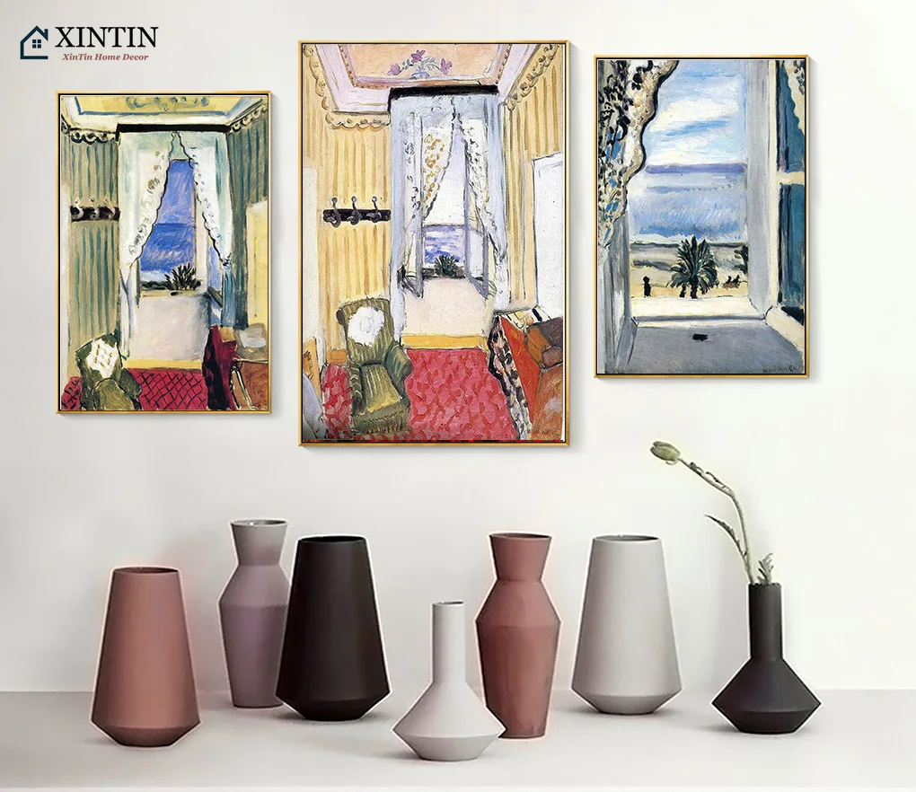 Анри Матисс абстрактный Fauvism французский пляж залив красивый холст картины