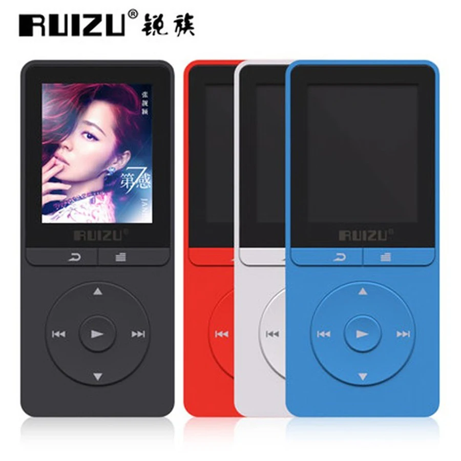 Ruizu X20 Flac Lossless Портативный Цифровой Hifi Аудио Спорт Mp 3 мини Музыка Mp3-плеер С