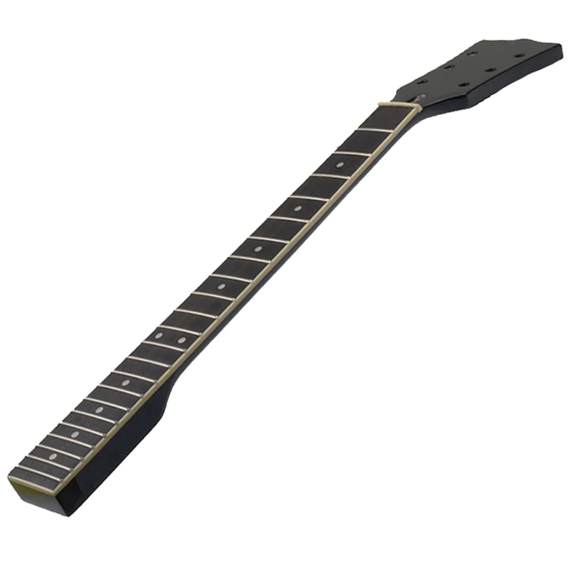 22 лада клен палисандровый гриф гитары шеи в белый горошек с связывания для Lp