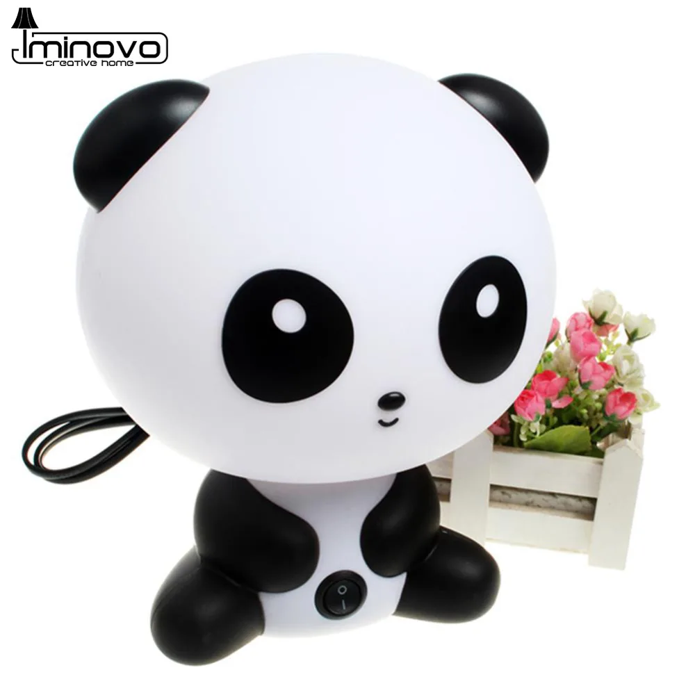 IMINOVO Дети Ночник Животных Спальня Настольная Лампа LED Novelty Освещение Подарок