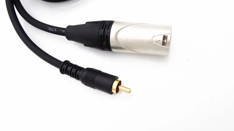 Новый аудиокабель XLR мама-папа двойной RCA стерео аудио кабель OFC для