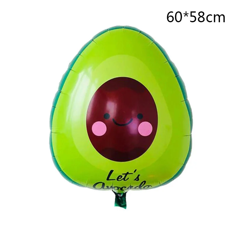 

1pcs 60*58cm avocado balloon Birthday Party Wedding Decoration Balloons Kids Classic Toys Inflatabel Fruit balloon