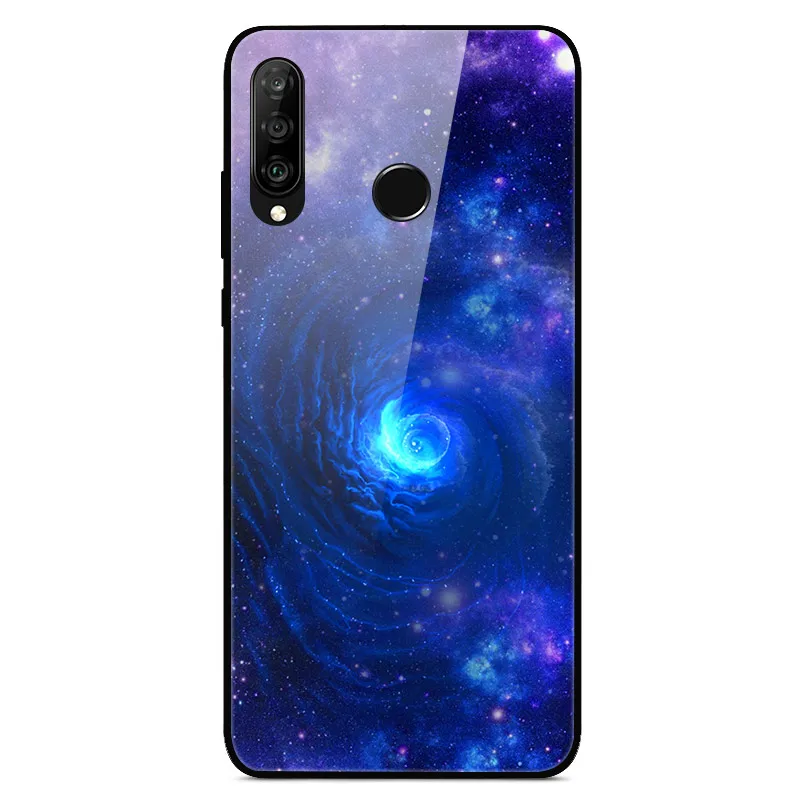 11 Для huawei P30 Lite, чехол, стекло, задняя крышка, жесткий чехол для телефона s, для huawei P30 Lite, чехол, бампер, закаленное, Honor 9X Pro Y9 Prime - Цвет: 11
