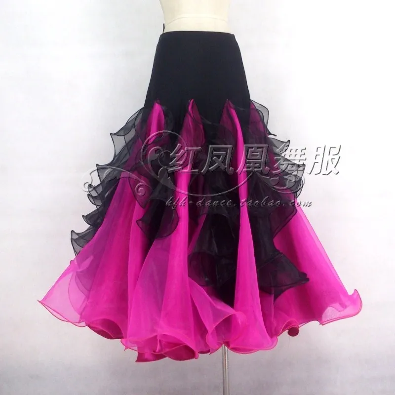 

New style Ballroom dance costumes sexy spandex ballroom dance skirt for women ballroom dance skirts S-4XL LBR128