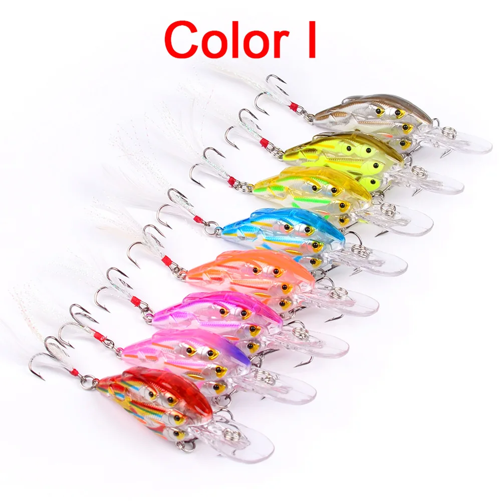 1 шт. рыболовная приманка 80 мм 9 38 г 2 3 5 м|fish school|fishing lureplastic lures |