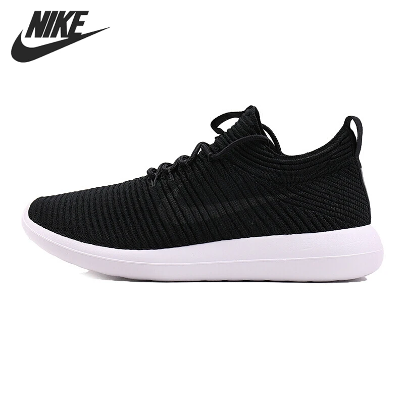 Оригинальный Новое поступление NIKE ROSHE TWO FLYKNIT V2 женские кроссовки для бега|Беговая
