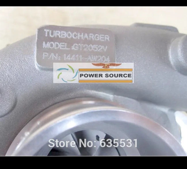 Бесплатная доставка GT2052V 726442 726442-5004S 14411-2W204 Турбокомпрессор Для NISSAN Pathfinder Mistral TERRANO