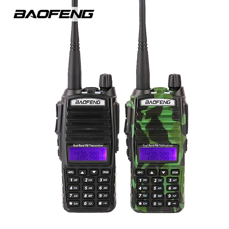 Рация Baofeng 2 шт. 20 км двухдиапазонный радиосканер taki walki для двух каналов