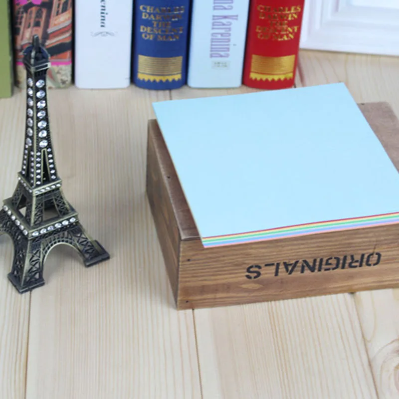 100 шт. квадратный раскладной Бумага цветной двусторонний листов и рисунком в виде