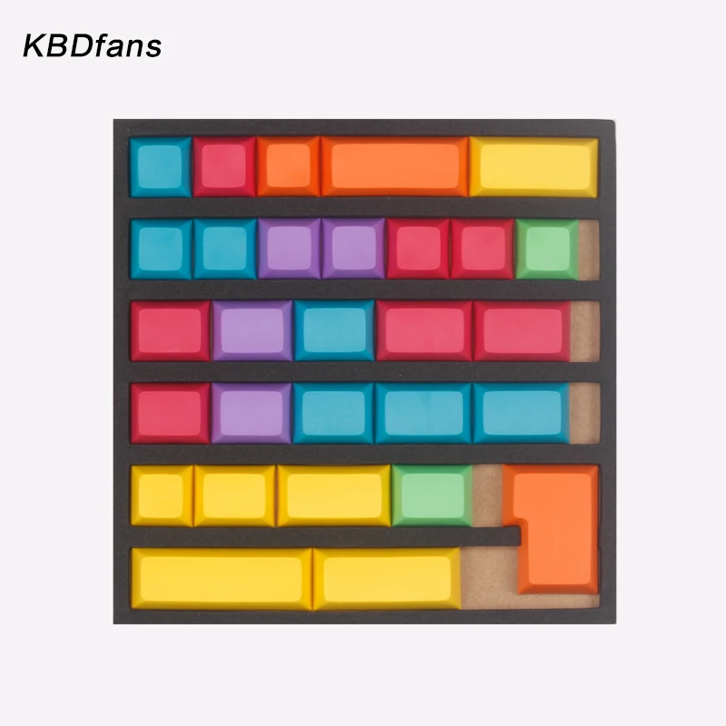 Pbt dsa keycap dye subbed colorful keycaps модификатор для diy игровой механической клавиатуры