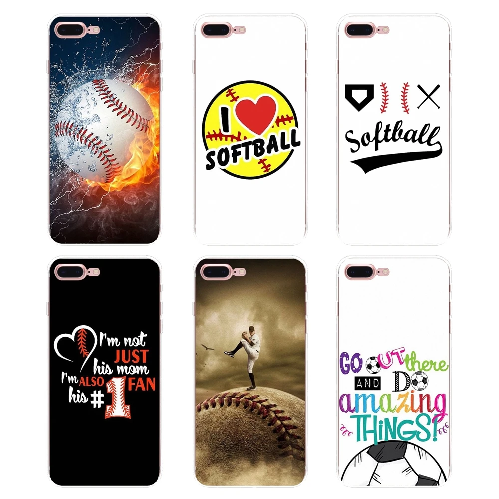 Fire Yellow Softball baseball Water Silicone Case Cover For Xiaomi Redmi 4 3 3S Pro Mi3 Mi4 Mi4i Mi4C Mi5 Mi5S Mi Max Note 2 |