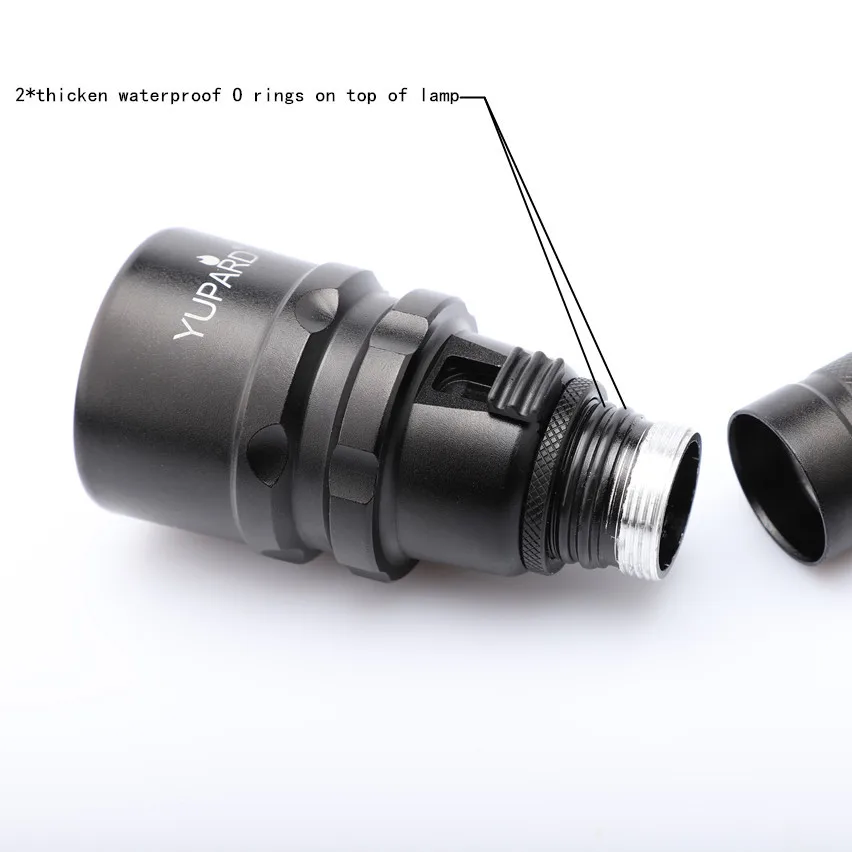 YUPARD XM L2 led T6 3 * фонарик водонепроницаемый подводный дайвер Дайвинг лампа белый
