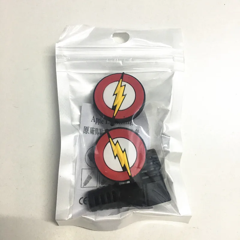 8 Мультяшный кабель Hero протектор для Apple IPhone зарядное устройство USB линия передачи данных намотка для samsung huawei Xiaomi кабель защиты украшения - Цвет: 8