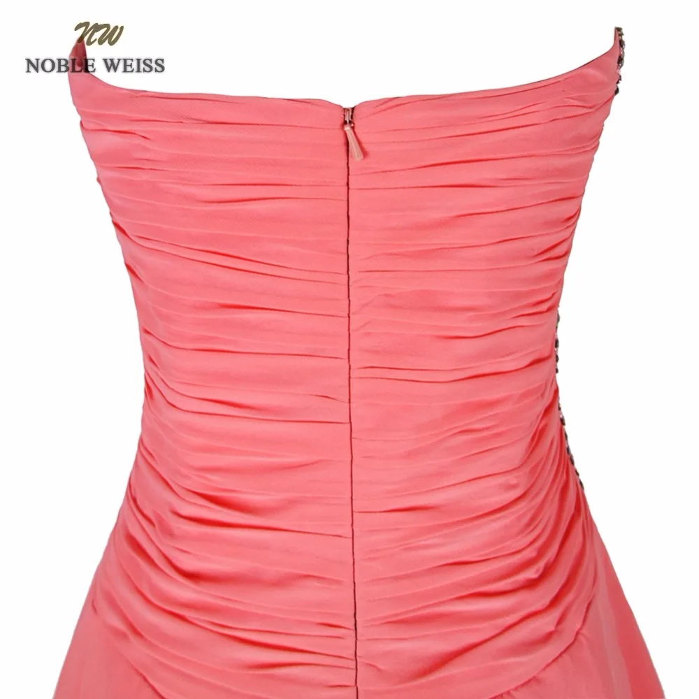 NOBLE WEISS/платье кораллового цвета vestido de festa Платье для дебютанта formatura curto Платья