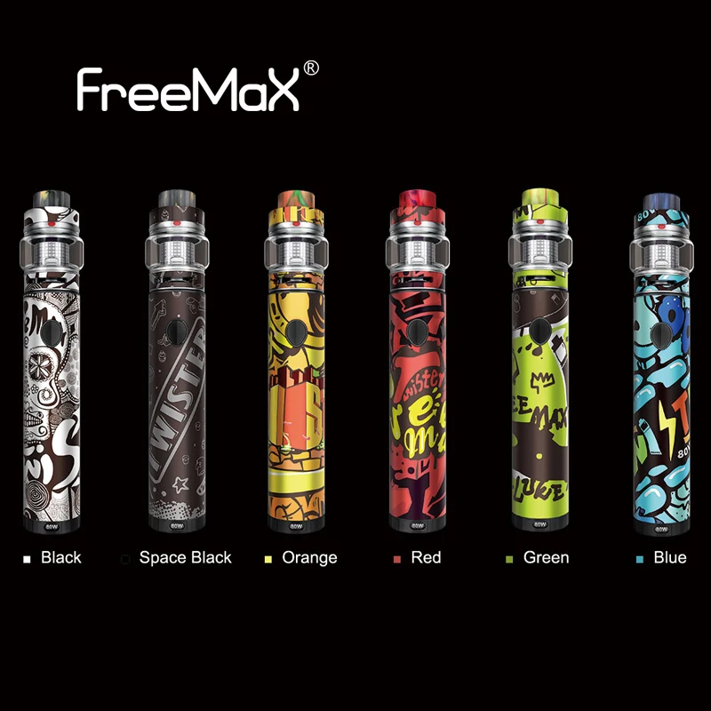 Freemax 80 Вт Twister Vape pen Kit с 5 мл Fireluke 2 Tank Supprot VW Mod 2300 мАч батарея электронная сигарета