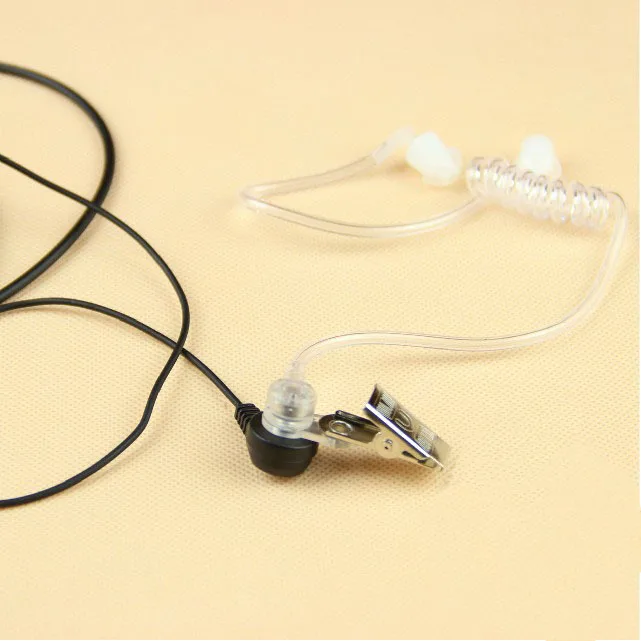 1 шт. SPY Акустическая Трубка Динамик Наушники Earbud w нажмите для Motorola Радио Ток- |
