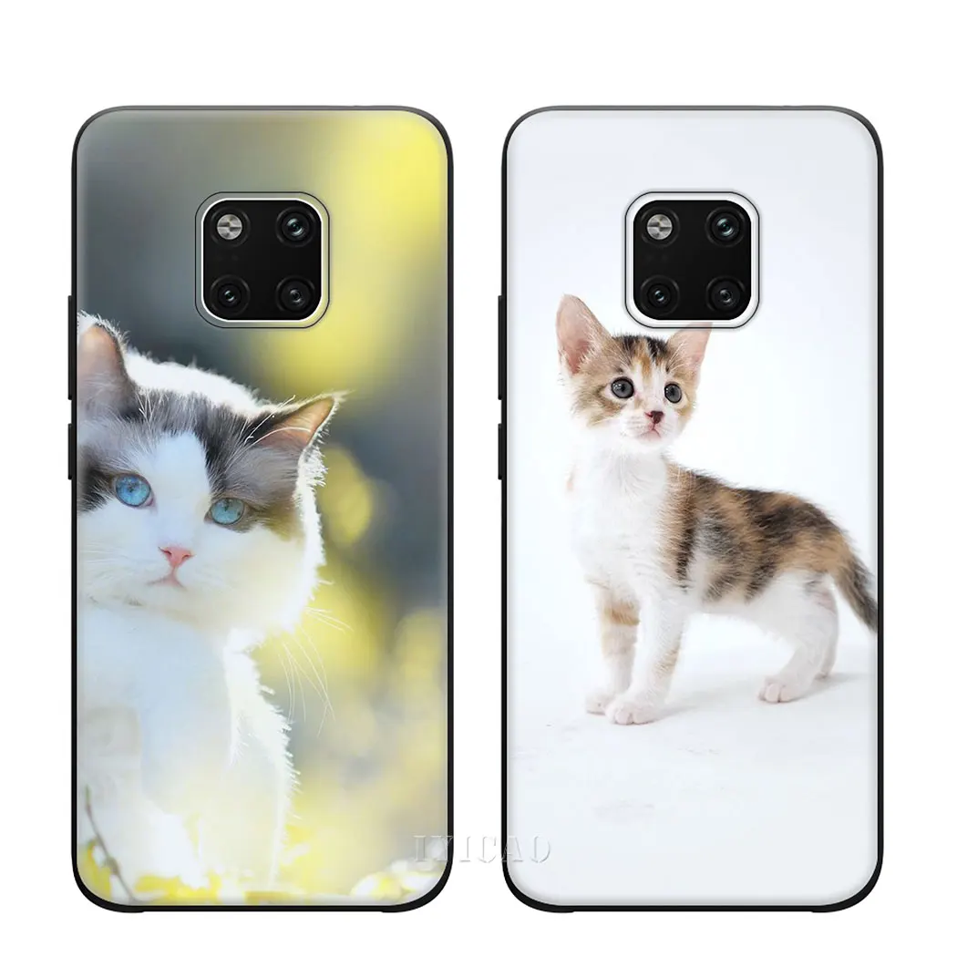 IYICAO Small animal cat Soft Phone Case for Huawei Mate 10 20 Lite Pro Nova 2i 3 3i 4 Cover |