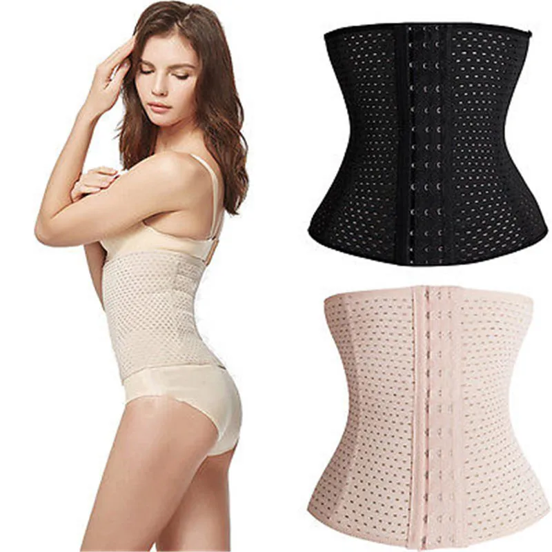 Новинка 2017 Модный женский дышащий корсет для коррекции талии резиновый | Женская