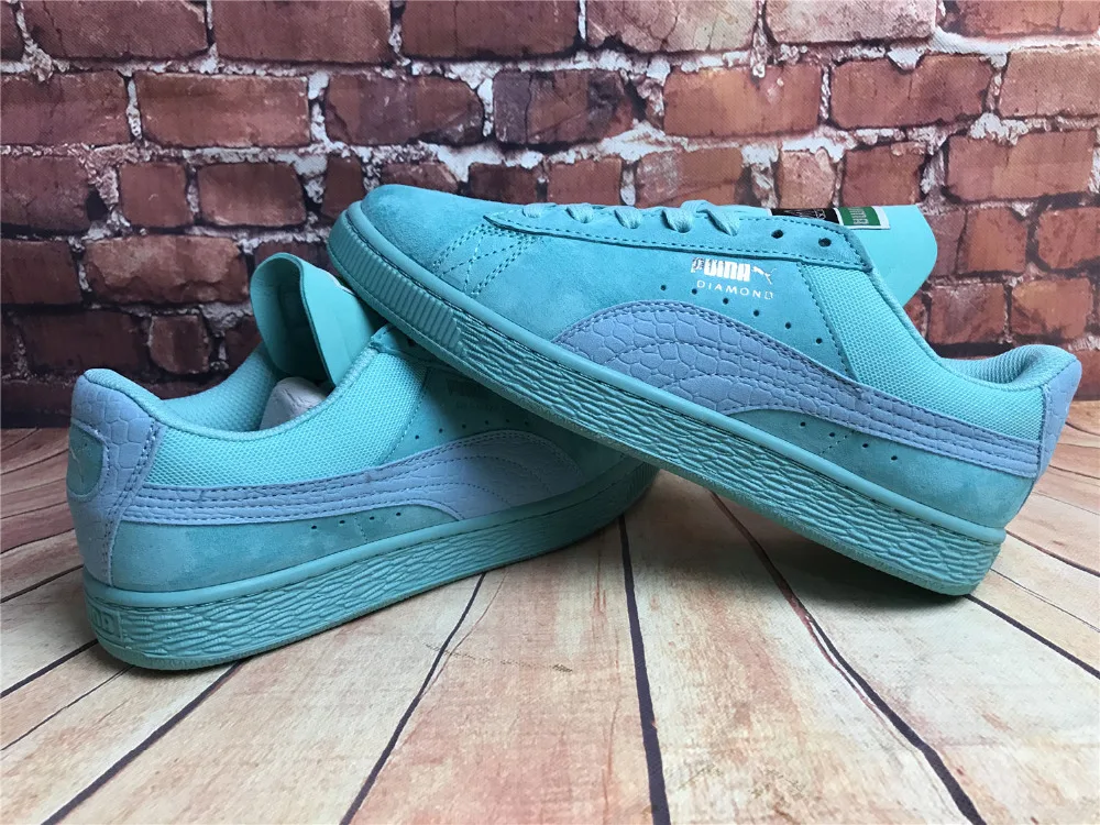 2018 Бесплатная доставка Новое поступление PUMA Fenty by Rihanna с тиснением Creeper замшевые