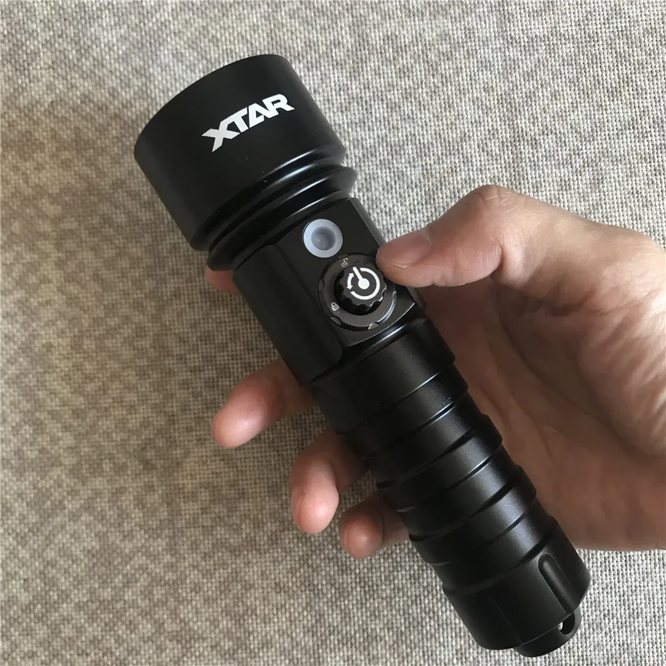 Xtar D26 1100 Cree XM-L2 мощный светодиодный светильник для дайвинга 18650 18700 26650 вращающийся Подводный фонарь с резьбовым отверстием для штатива