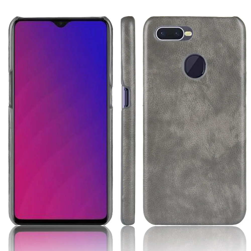 Slim Cases For Oppo F9 Case Litchi Skin Pattern PU Leather and PC Book Cover OPPO Pro CPH1823 CPH1828 CPH1881 Phone | Мобильные